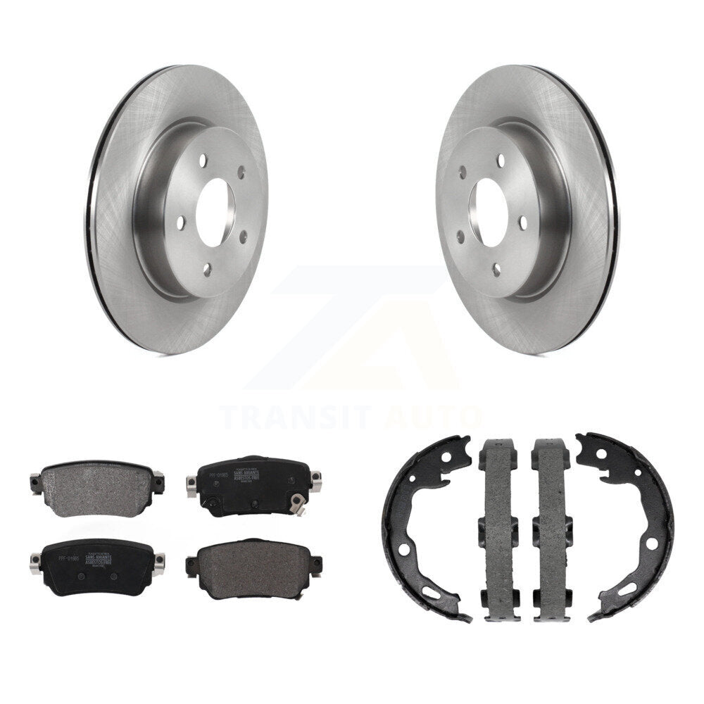 disc rotors and semi metallic brake pads-k8f-104406 - Kit.bestparts.ca