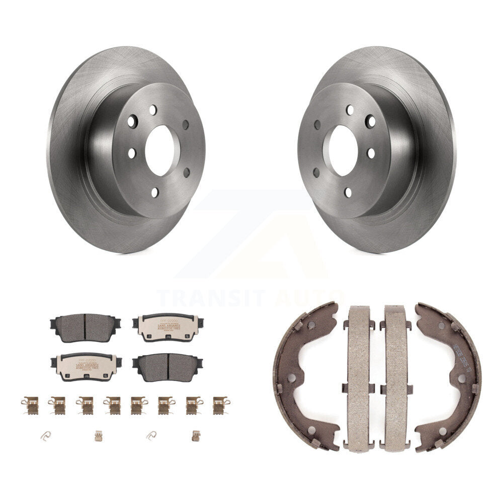 Disc Rotors and Semi-Metallic Brake Pads Kit-K8F-104410 - Kit.bestparts.ca