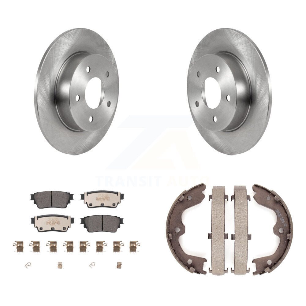 Disc Rotors and Semi-Metallic Brake Pads Kit-K8F-104411 - Kit.bestparts.ca