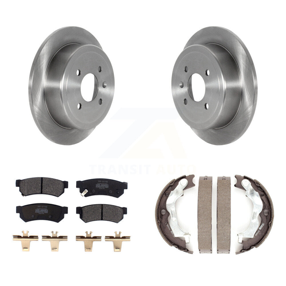 Disc Rotors and Semi-Metallic Brake Pads Kit-K8F-104417 - Kit.bestparts.ca