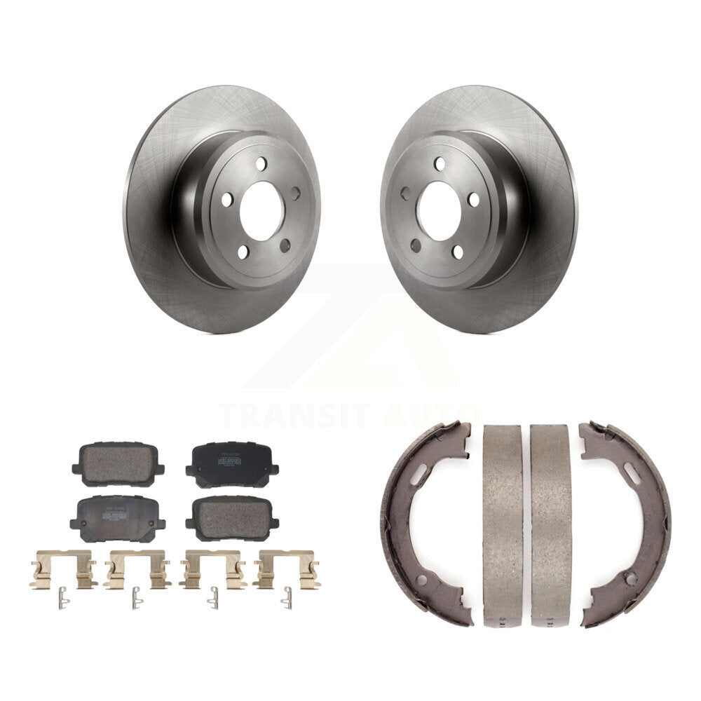 Disc Rotors and Semi-Metallic Brake Pads Kit-K8F-104440 - Kit.bestparts.ca