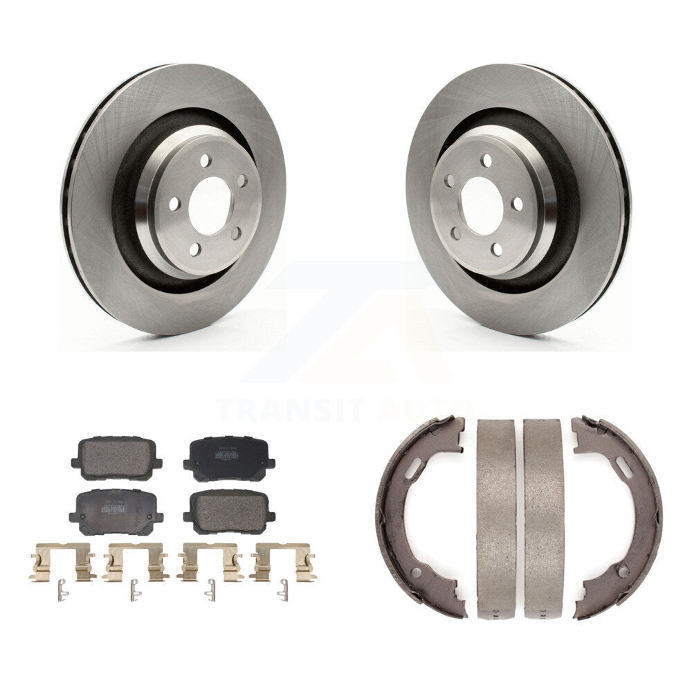 Disc Rotors and Semi-Metallic Brake Pads Kit-K8F-104441 - Kit.bestparts.ca