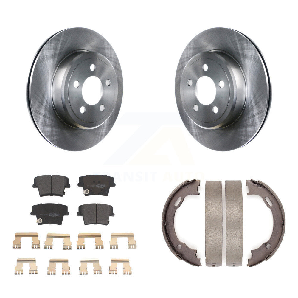 Disc Rotors and Semi-Metallic Brake Pads Kit-K8F-104443 - Kit.bestparts.ca