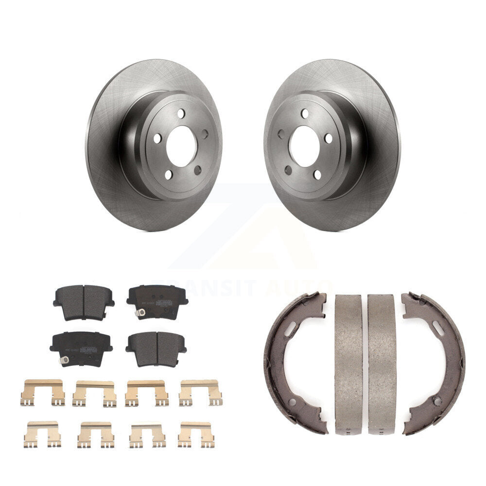 Disc Rotors and Semi-Metallic Brake Pads Kit-K8F-104445 - Kit.bestparts.ca