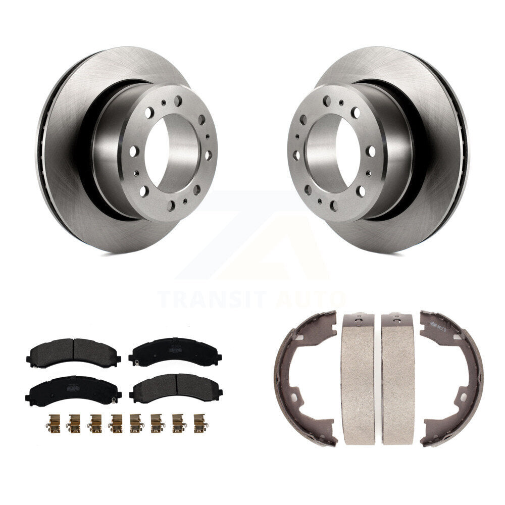 Disc Rotors and Semi-Metallic Brake Pads Kit-K8F-104450 - Kit.bestparts.ca