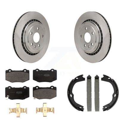 Disc Rotors and Semi-Metallic Brake Pads Kit-K8F-104455 - Kit.bestparts.ca