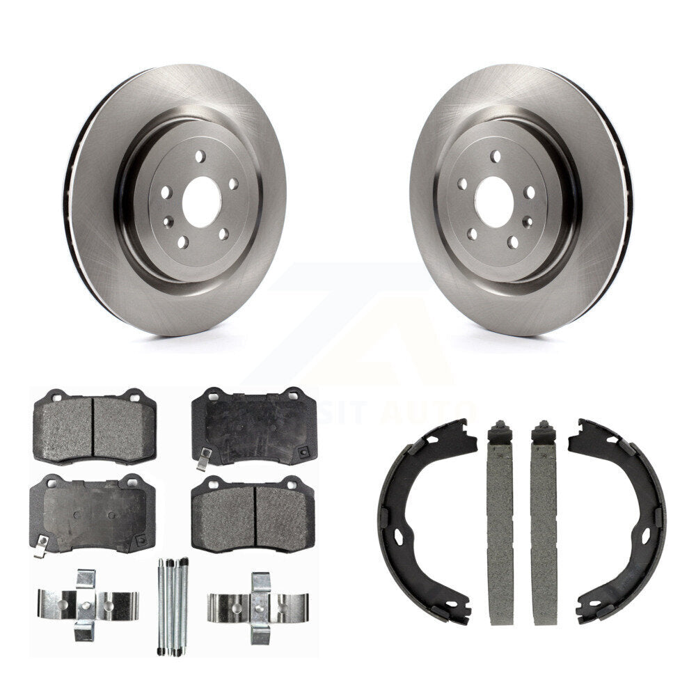 Disc Rotors and Semi-Metallic Brake Pads Kit-K8F-104456 - Kit.bestparts.ca