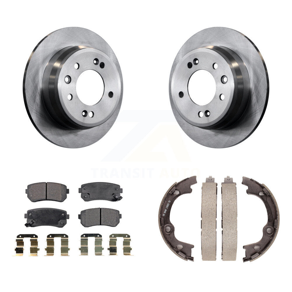 Disc Rotors and Semi-Metallic Brake Pads Kit-K8F-104472 - Kit.bestparts.ca