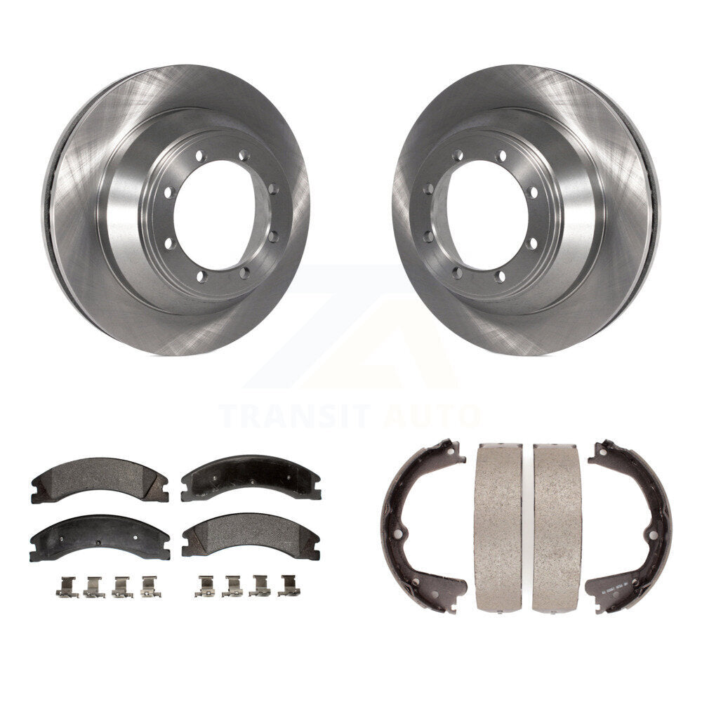Disc Rotors and Semi-Metallic Brake Pads Kit-K8F-104500 - Kit.bestparts.ca