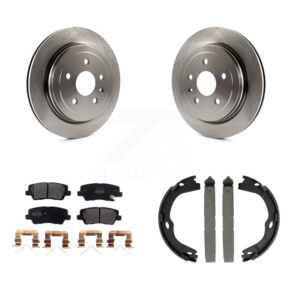 Disc Rotors and Semi-Metallic Brake Pads Kit-K8F-104532 - Kit.bestparts.ca Kit.bestparts.ca