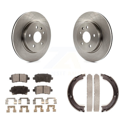 Disc Rotors and Semi-Metallic Brake Pads Kit-K8F-104615 - Kit.bestparts.ca