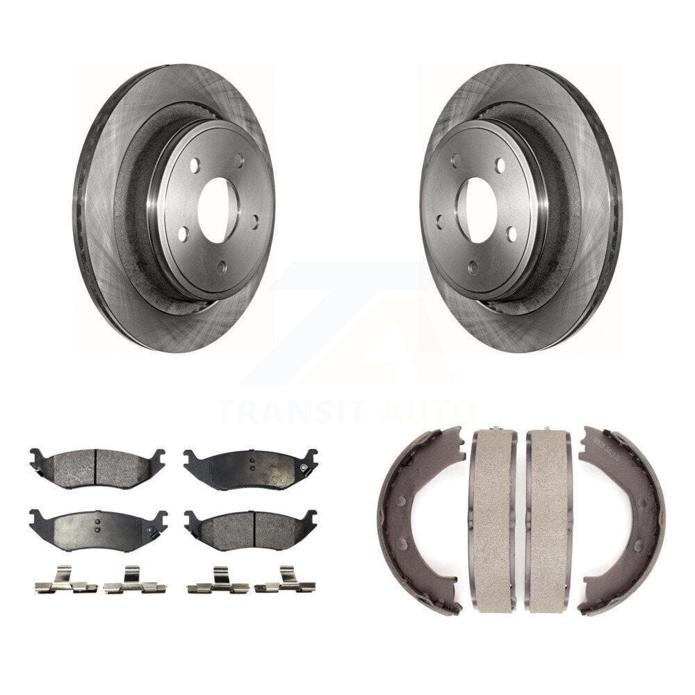 Disc Rotors and Semi-Metallic Brake Pads Kit-K8F-104616 - Kit.bestparts.ca