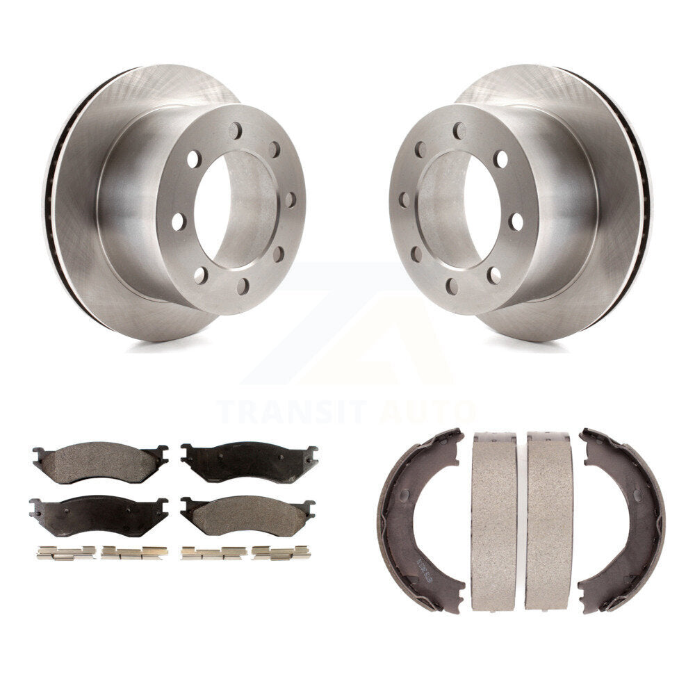 Disc Rotors and Semi-Metallic Brake Pads Kit-K8F-104622 - Kit.bestparts.ca