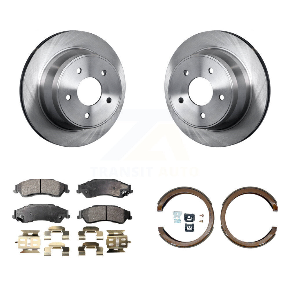 Disc Rotors and Semi-Metallic Brake Pads Kit-K8F-104643 - Kit.bestparts.ca