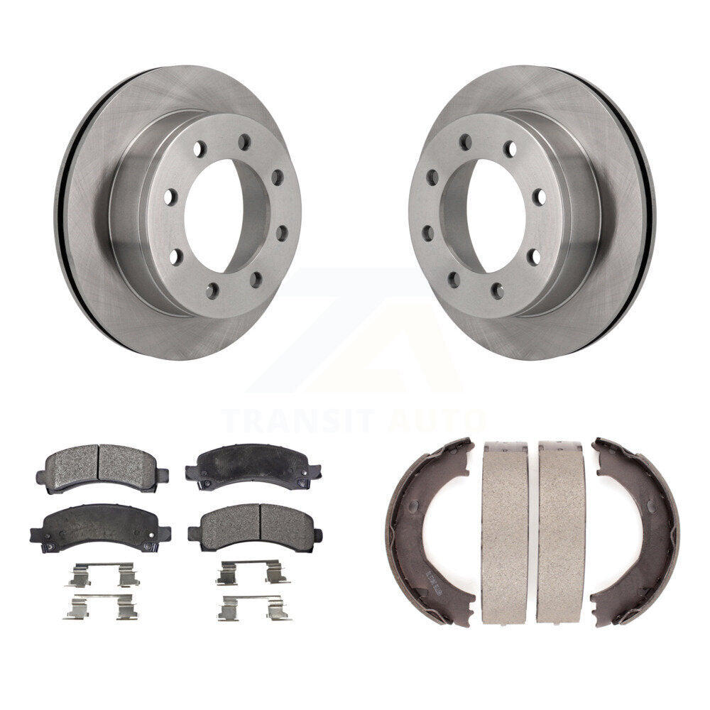 Disc Rotors and Semi-Metallic Brake Pads Kit-K8F-104672 - Kit.bestparts.ca