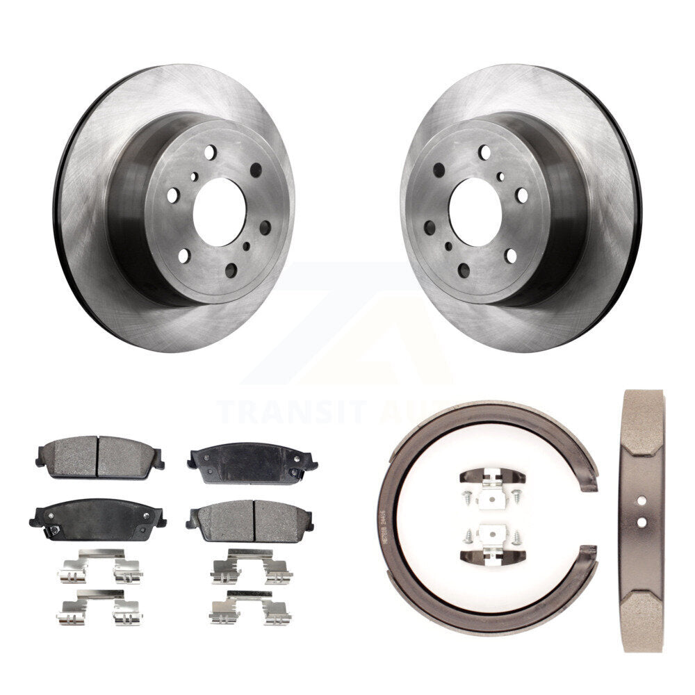 Disc Rotors and Semi-Metallic Brake Pads Kit-K8F-104734 - Kit.bestparts.ca Kit.bestparts.ca