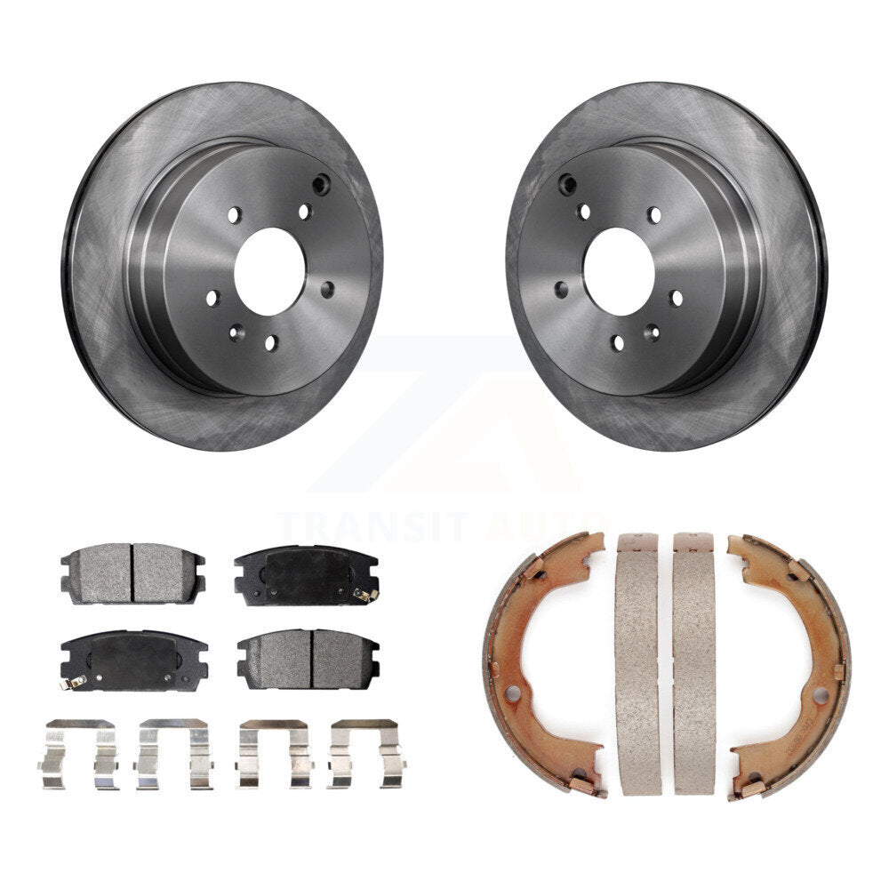 Disc Rotors and Semi-Metallic Brake Pads Kit-K8F-104744 - Kit.bestparts.ca