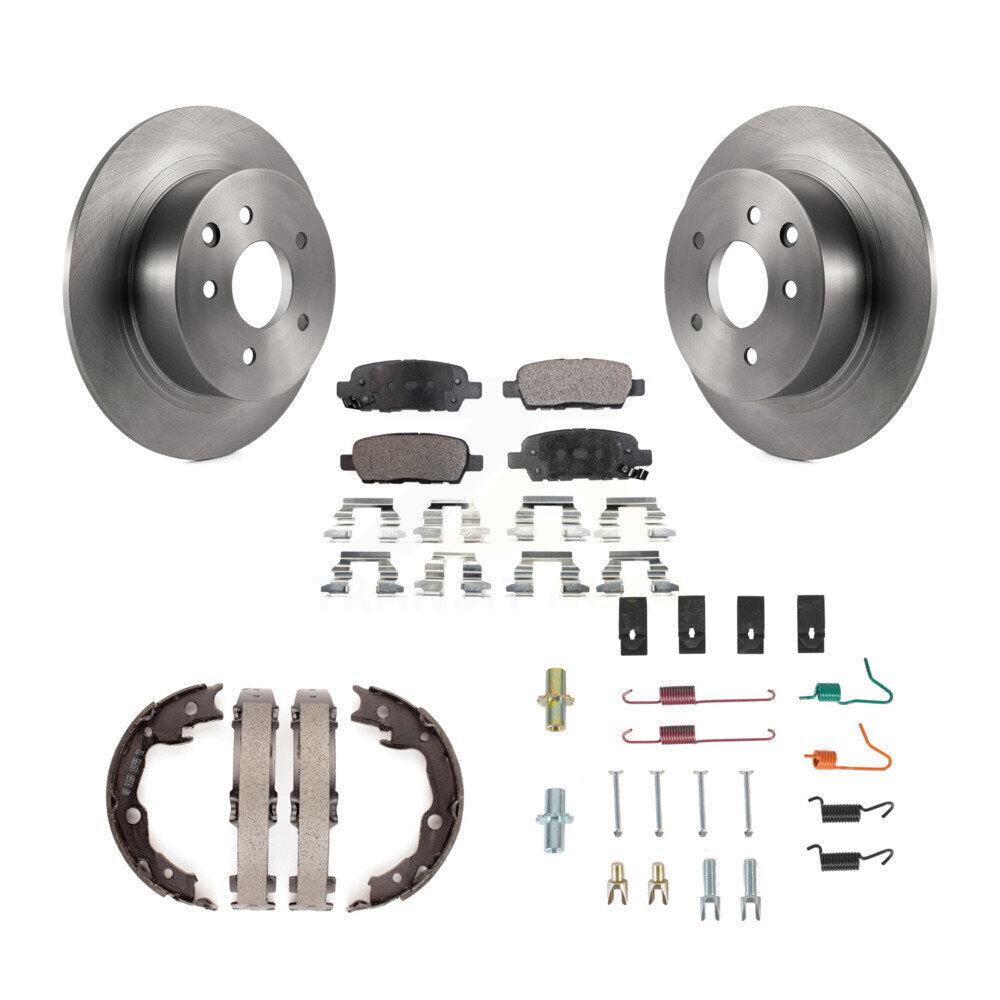 Disc Rotors and Semi-Metallic Brake Pads Kit-K8F-104834 - Kit.bestparts.ca