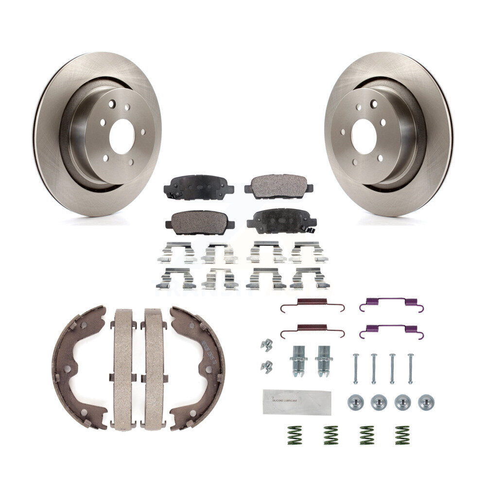 Disc Rotors and Semi-Metallic Brake Pads Kit-K8F-104836 - Kit.bestparts.ca