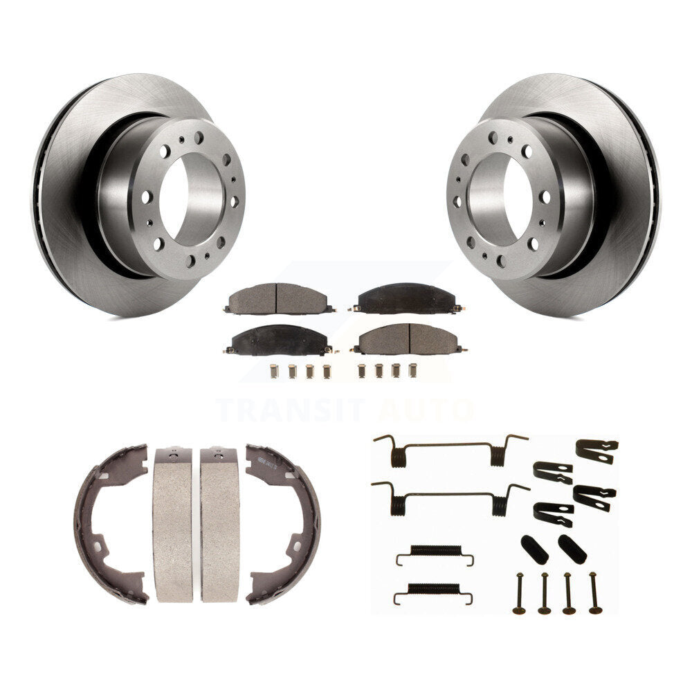 disc rotors and semi metallic brake pads-k8f-104850 - Kit.bestparts.ca