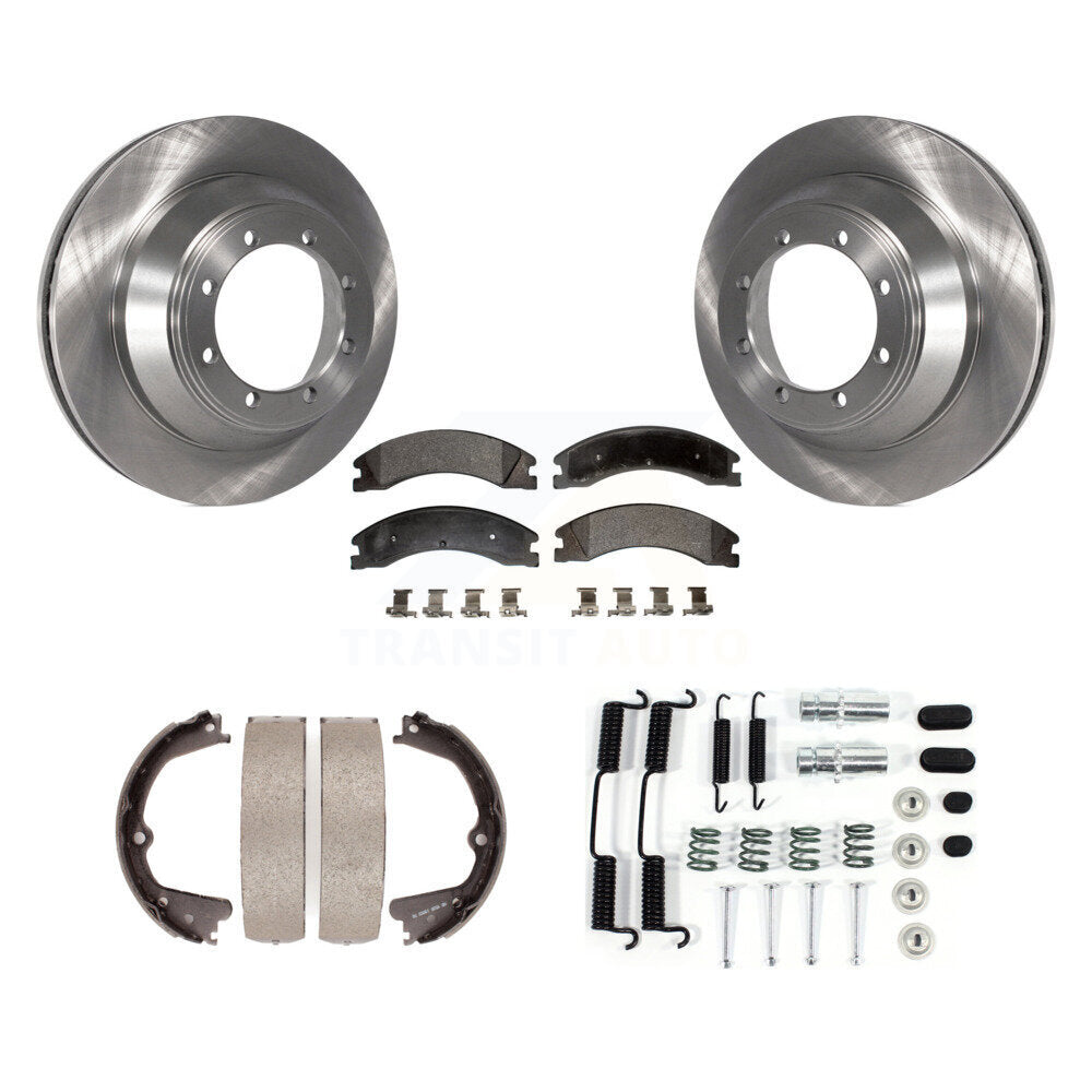 Disc Rotors and Semi-Metallic Brake Pads Kit-K8F-104855 - Kit.bestparts.ca