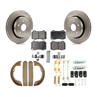 Disc Rotors and Semi-Metallic Brake Pads Kit-K8F-104875 - Kit.bestparts.ca
