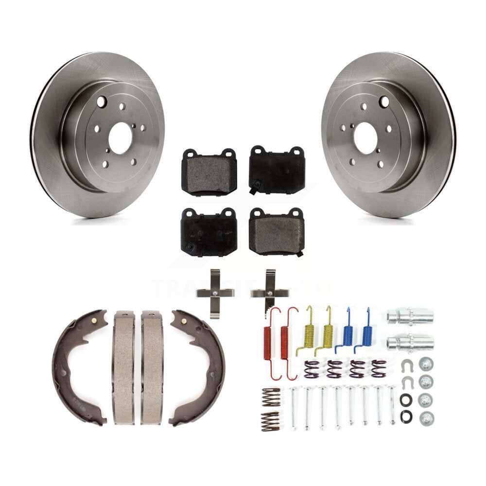 Disc Rotors and Semi-Metallic Brake Pads Kit-K8F-104915 - Kit.bestparts.ca