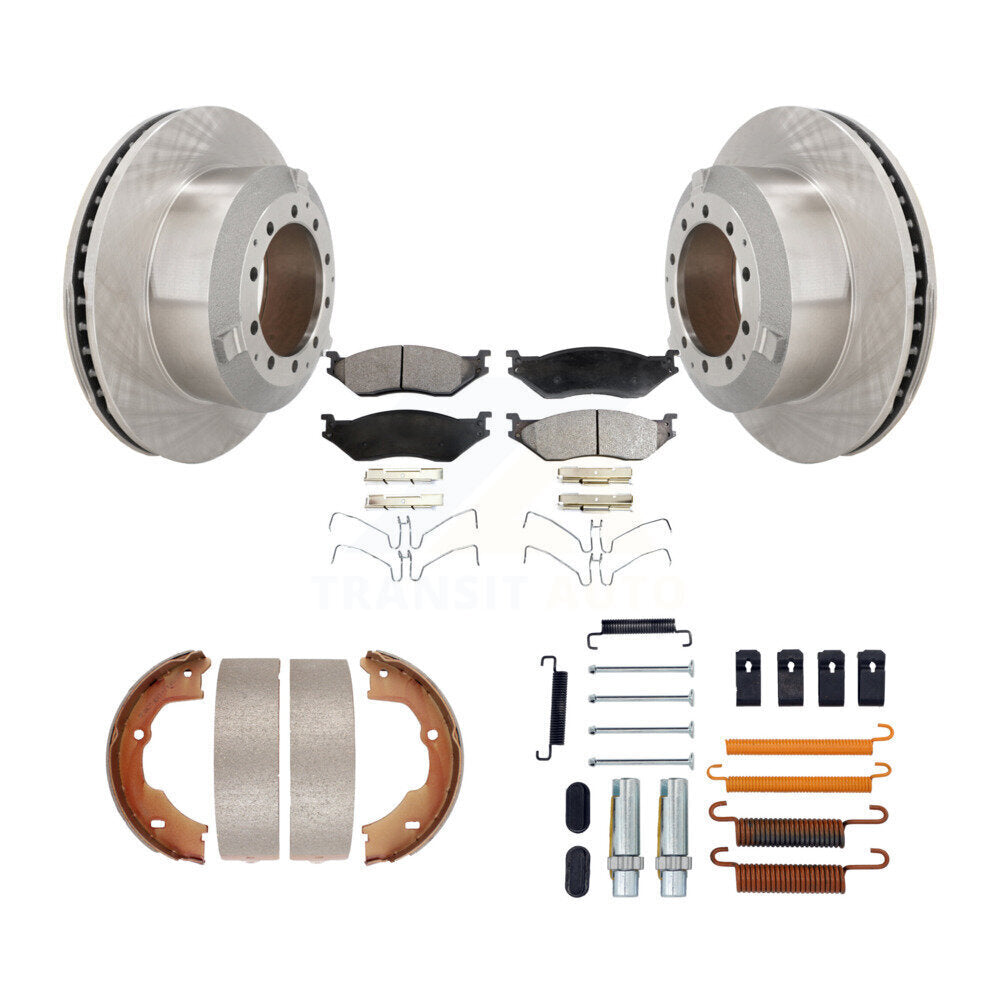 Disc Rotors and Semi-Metallic Brake Pads Kit-K8F-104921 - Kit.bestparts.ca