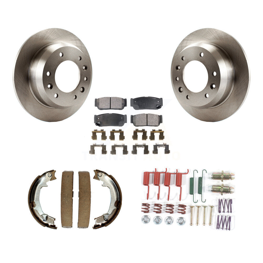 Disc Rotors and Semi-Metallic Brake Pads Kit-K8F-104927 - Kit.bestparts.ca