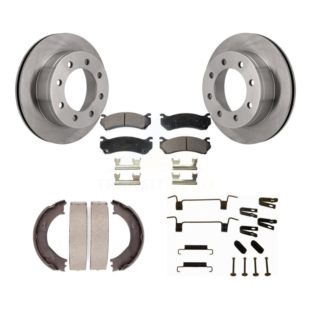 disc rotors and semi metallic brake pads-k8f-104940 - Kit.bestparts.ca
