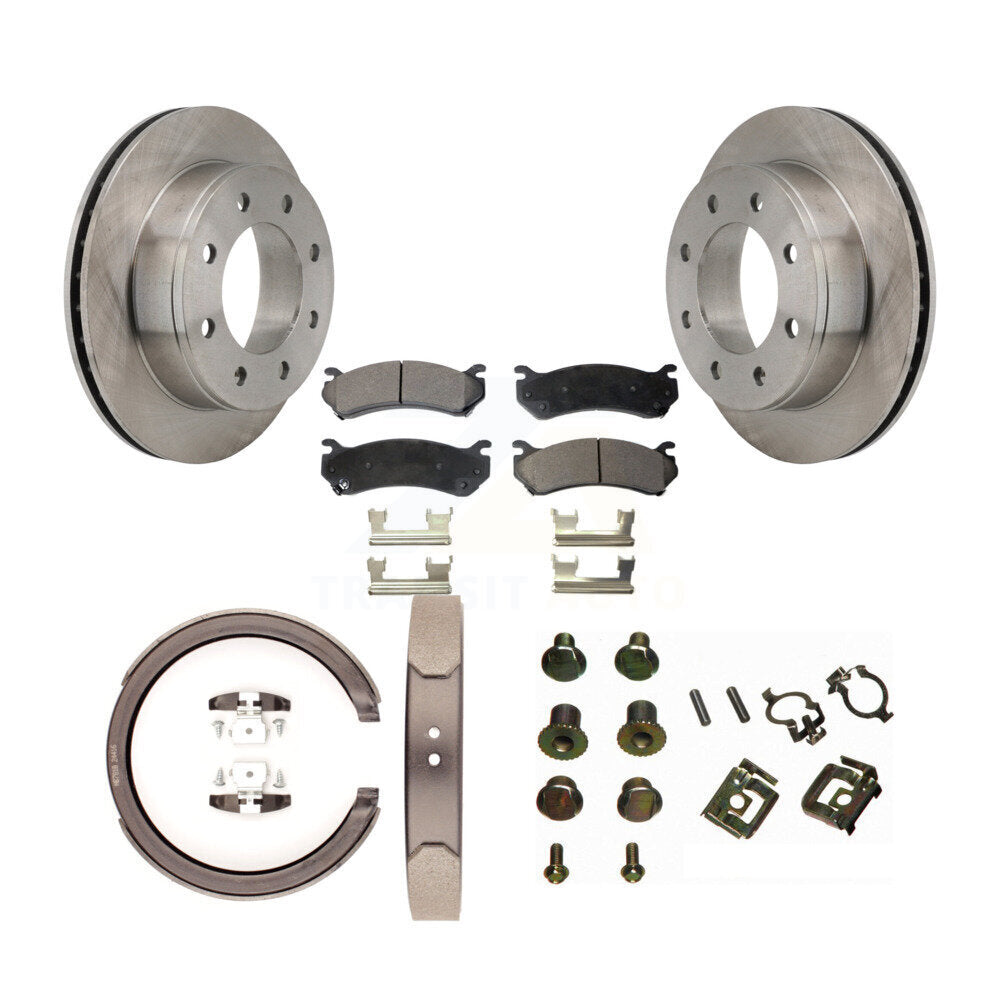 disc rotors and semi metallic brake pads-k8f-104948 - Kit.bestparts.ca