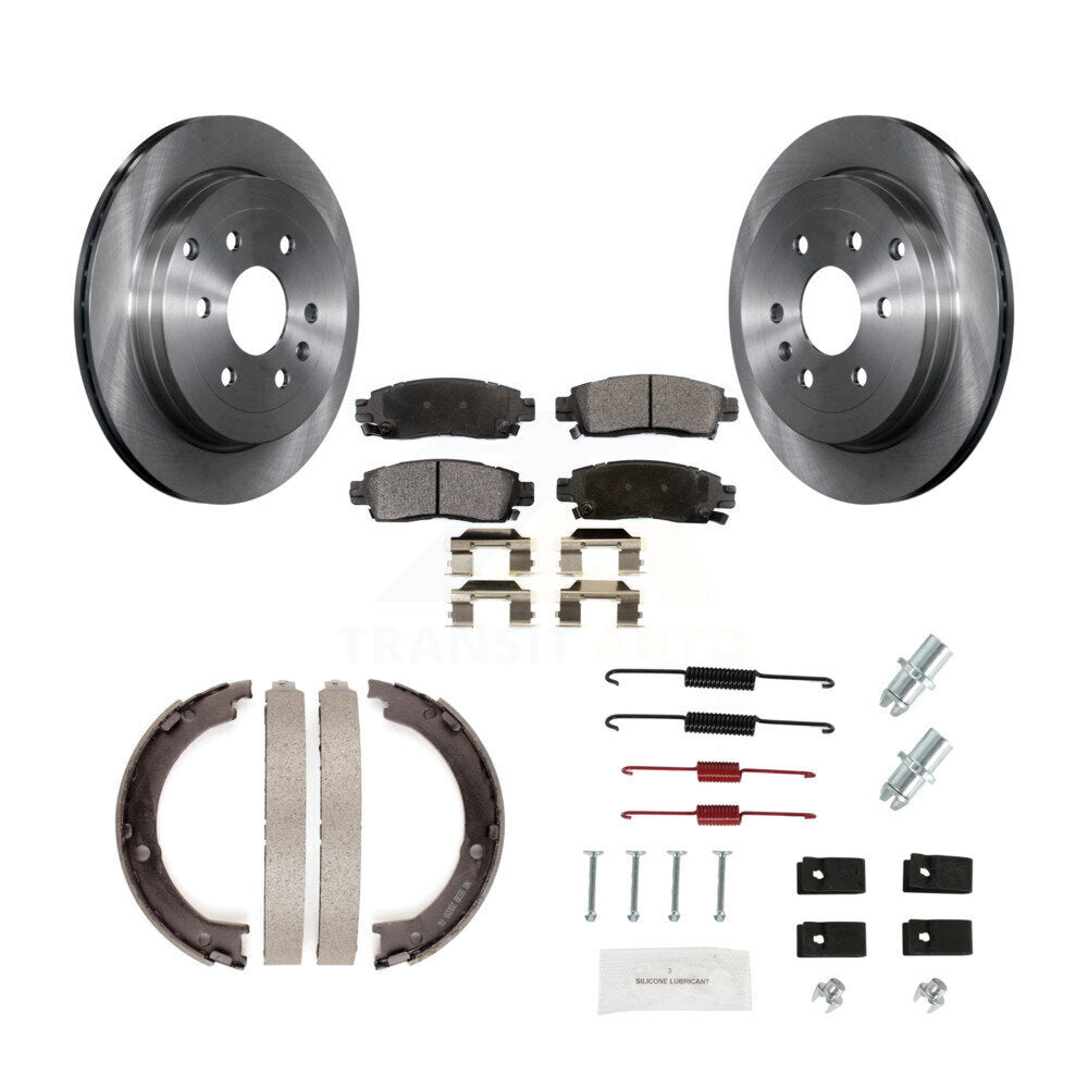 Disc Rotors and Semi-Metallic Brake Pads Kit-K8F-104959 - Kit.bestparts.ca