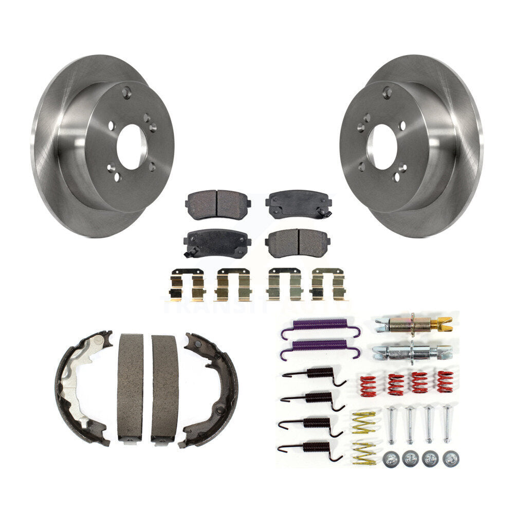 Disc Rotors and Semi-Metallic Brake Pads Kit-K8F-104976 - Kit.bestparts.ca