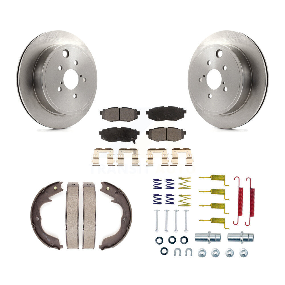 Disc Rotors and Semi-Metallic Brake Pads Kit-K8F-104989 - Kit.bestparts.ca