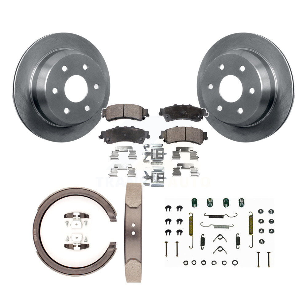 Disc Rotors and Semi-Metallic Brake Pads Kit-K8F-105002 - Kit.bestparts.ca Kit.bestparts.ca