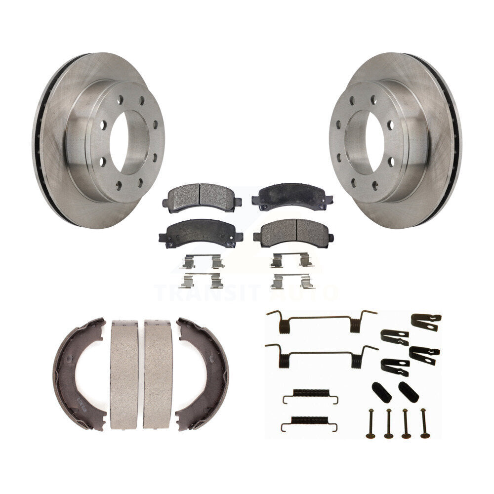 disc rotors and semi metallic brake pads-k8f-105014 - Kit.bestparts.ca