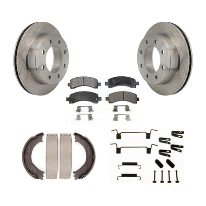disc rotors and semi metallic brake pads-k8f-105014 - Kit.bestparts.ca