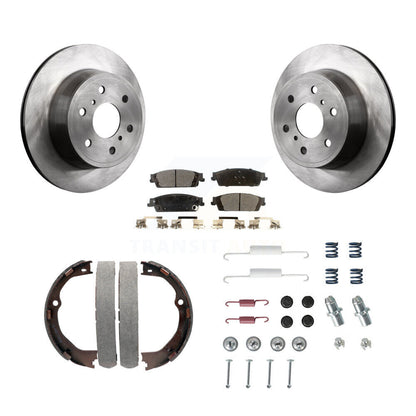 Disc Rotors and Semi-Metallic Brake Pads Kit-K8F-105020 - Kit.bestparts.ca
