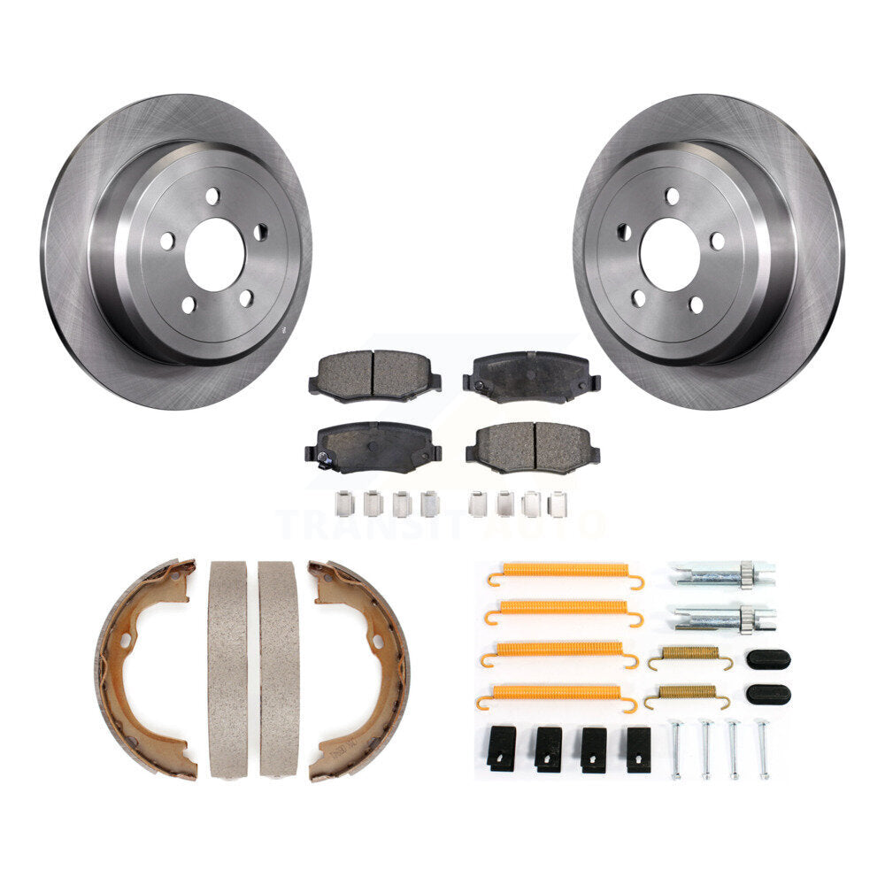Disc Rotors and Semi-Metallic Brake Pads Kit-K8F-105033 - Kit.bestparts.ca
