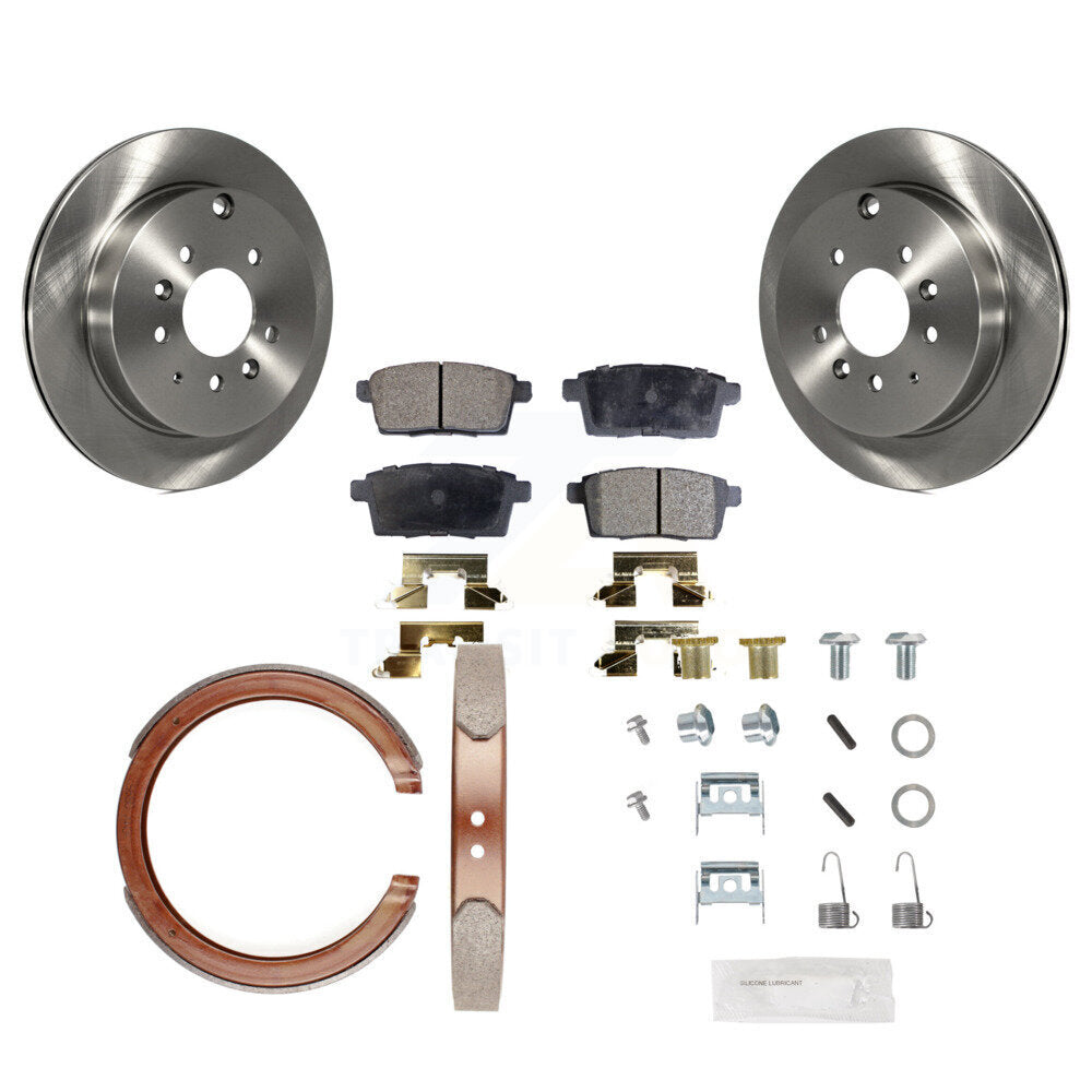 Disc Rotors and Semi-Metallic Brake Pads Kit-K8F-105048 - Kit.bestparts.ca Kit.bestparts.ca