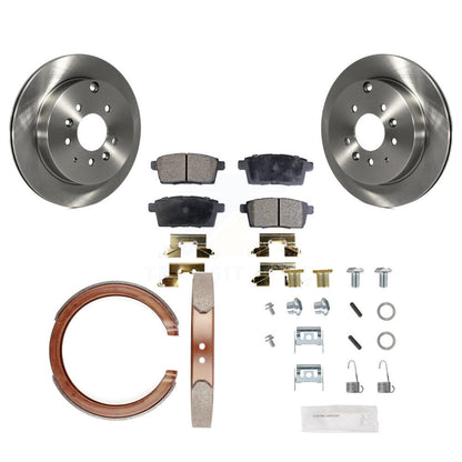 Disc Rotors and Semi-Metallic Brake Pads Kit-K8F-105048 - Kit.bestparts.ca
