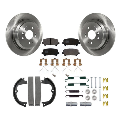 Disc Rotors and Semi-Metallic Brake Pads Kit-K8F-105060 - Kit.bestparts.ca