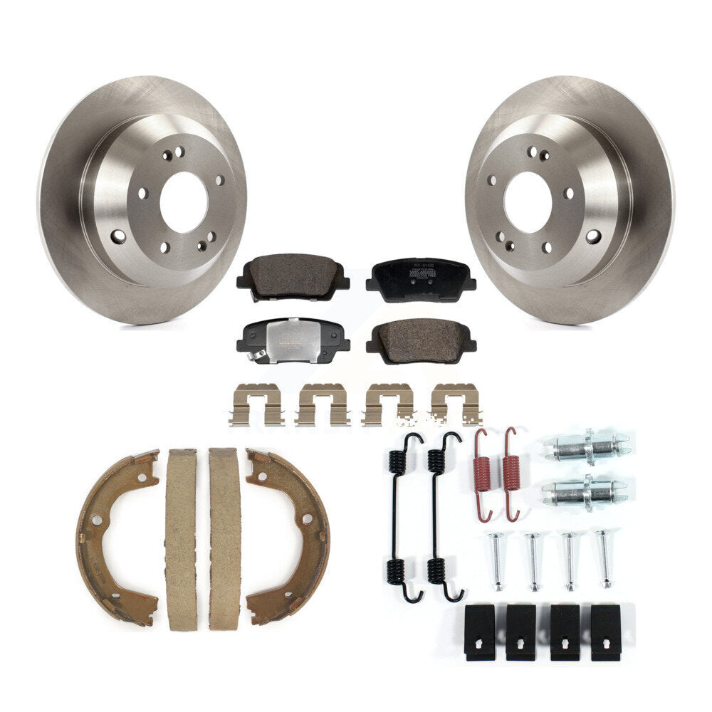 Disc Rotors and Semi-Metallic Brake Pads Kit-K8F-105083 - Kit.bestparts.ca