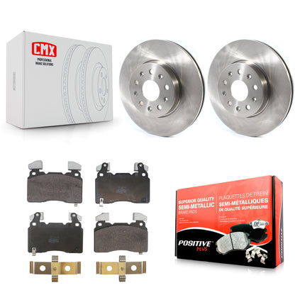 Disc Rotors and Semi-Metallic Brake Pads Kit-K8F-105105
