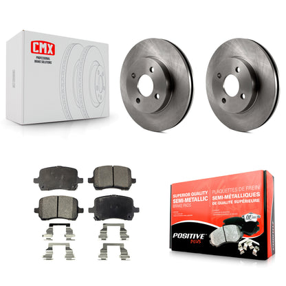 Disc Rotors and Semi-Metallic Brake Pads Kit-K8F-105108
