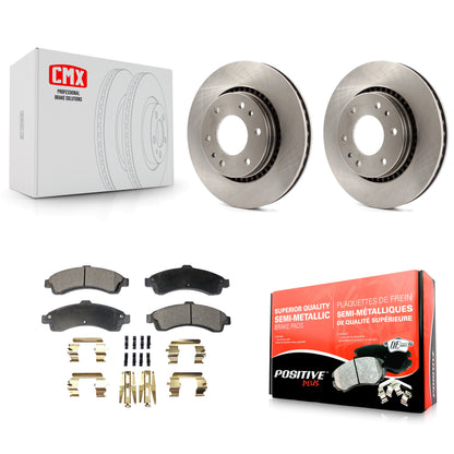 Disc Rotors and Semi-Metallic Brake Pads Kit-K8F-105126