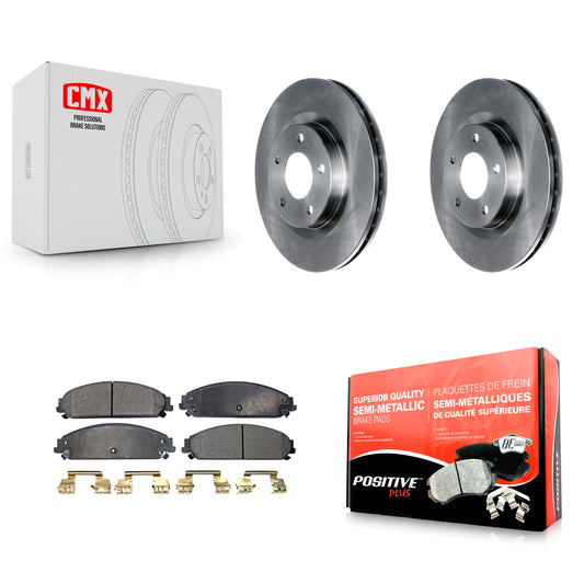 Disc Rotors and Semi-Metallic Brake Pads Kit-K8F-105131