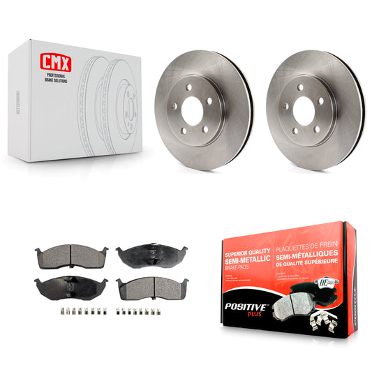 Disc Rotors and Semi-Metallic Brake Pads Kit-K8F-105138