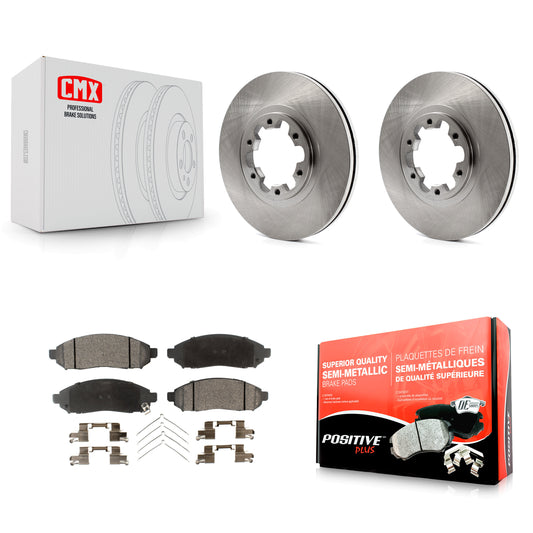 Disc Rotors and Semi-Metallic Brake Pads Kit-K8F-105143