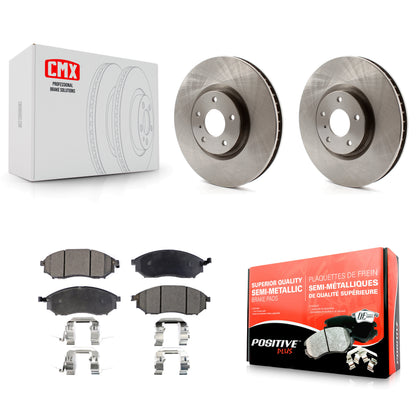 Disc Rotors and Semi-Metallic Brake Pads Kit-K8F-105147